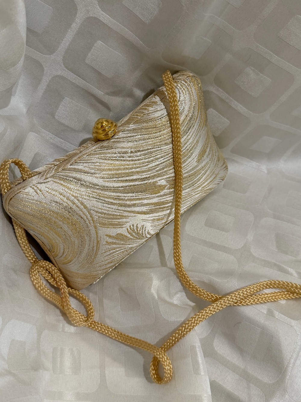 Gorgeous Gold Evening Bag from
Dillards